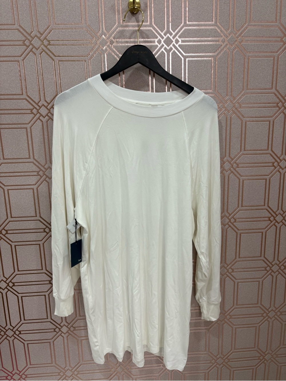 New Wilfred Kaylin white oversized long sleeve shirt